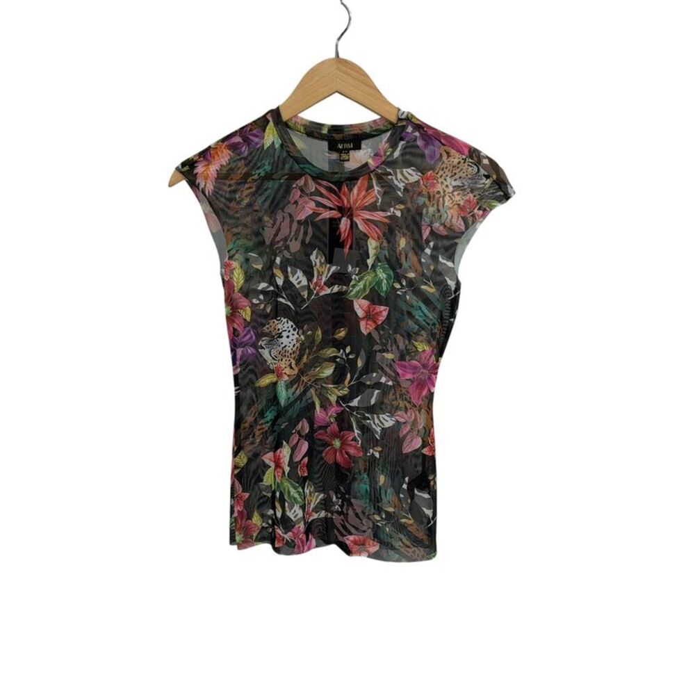 Afrm Women Nina Top Black S